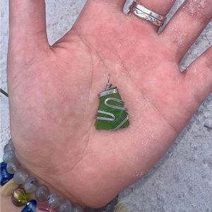 handmade sea glass charm🌊